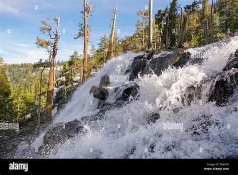 Majestic Natural Beauty Of Lower Eagle Falls In Emerald Bay State Park