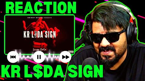 EMIWAY KR L DA SIGN REACTION EMIWAY REACTION AFAIK YouTube