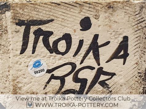 Troika Pottery Decorators Marks | Troika Pottery Collectors Club