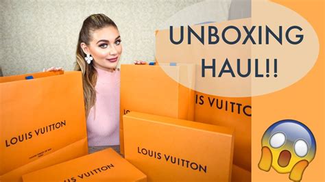 Louis Vuitton Unboxing Haul Anotha One Lucy Youtube