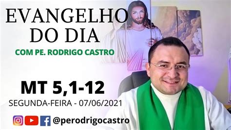 Evangelho Do Dia Mt Segunda Feira Da Semana Comum