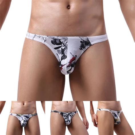 Hommes G String Slip String Bikini Sous V Tement Sexy T Arri Re Poche Culotte Eur Picclick Fr