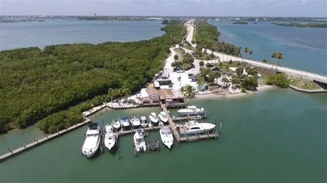 Aerial View Of Little Jim Bait And Tackle In Fort Pierce