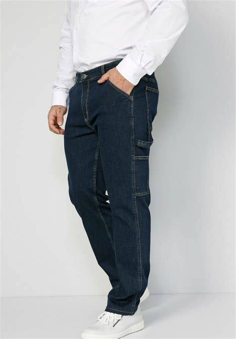 Boston Park Jean Slim Dark Blue Denim Denim Bleu Foncé Zalando Fr