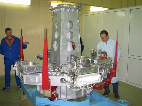ESA - Inspecting the launch adapter