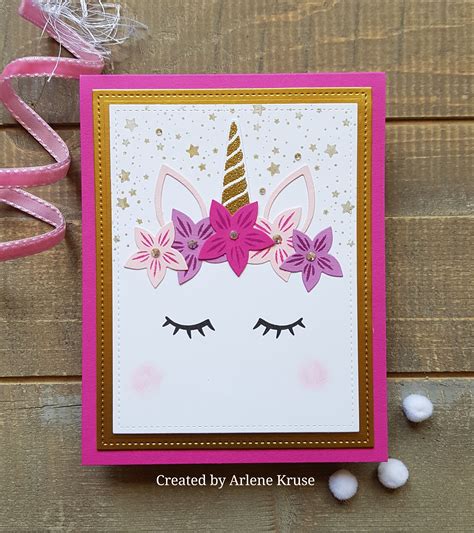 Unicorn Birthday Card Ideas