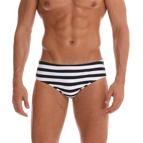 Wholesale Sexy Mens Triangle Swim Brief Custom Logo Printed Mens Swimwear Briefs Bikini