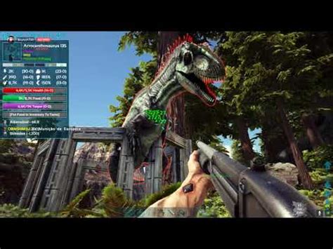 Como Domar O Acrocanthosaurus Ark Survival Evolved Youtube