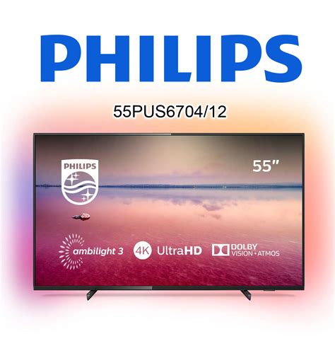 Im Test: Der Philips 55PUS6704/12 UHD 4K Fernseher mit Ambilight ...