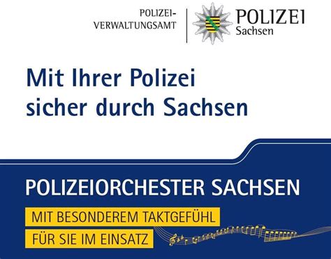 Polizei Sachsen Polizeiverwaltungsamt Konzertreihe Des