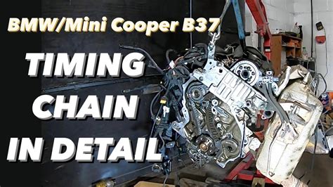 BMW Mini N47 B47 B37 Timing Chain Replacement In Detail Part 1 YouTube