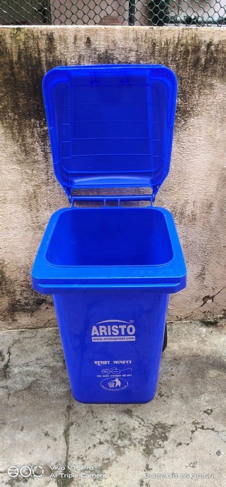 Hdpe Plastic Aristo Ltr Wheeled Dustbin At Rs In Bengaluru