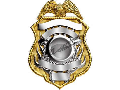 Firefighter Badge 2 - Aurora Graphics