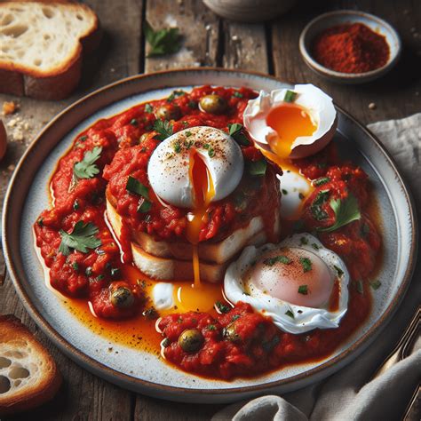 Mediterranean Poached Eggs With Tomato Sauce Recipe Mediterranean Diet Recipes