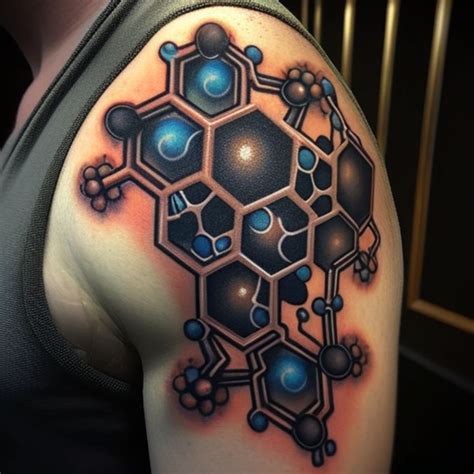 52 Molecule Tattoo Ideas