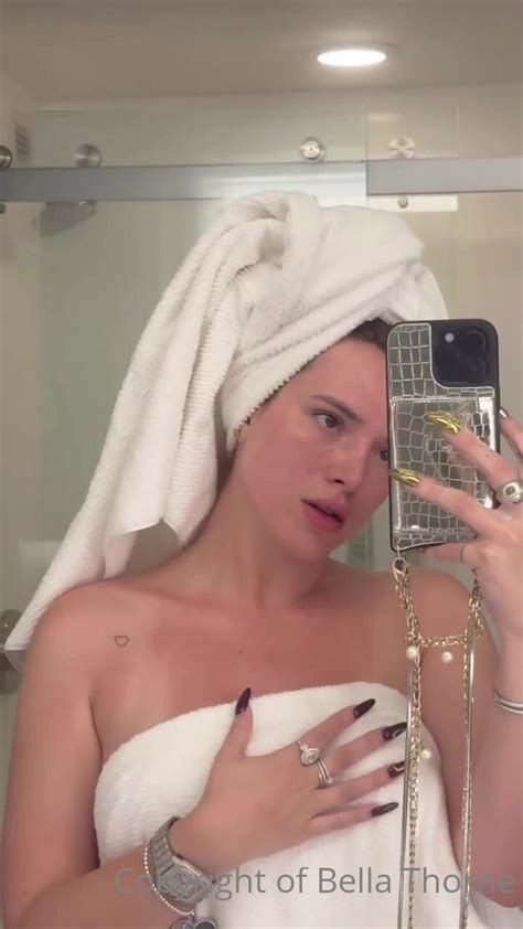 Bekijk Bella Thorne Nude After Shower Video Leaked Gratis