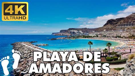 Playa De Amadores A Stunning Beach In Gran Canaria Spain YouTube