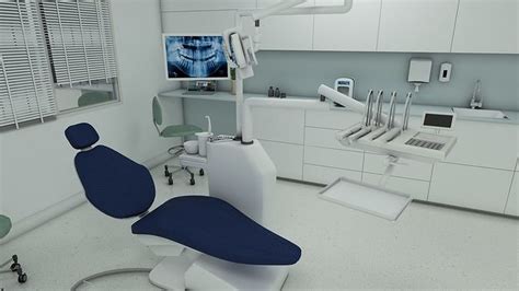 3d Model Dental Clinic 3d Vr Ar Low Poly Cgtrader