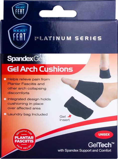 Neat Feat Spandex Gel Arch Cushion Amazon Au Health Household