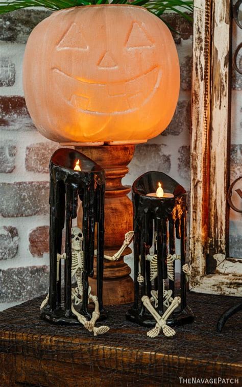 Diy Halloween Candles