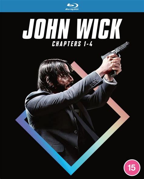 John Wick Chapters 1 4 Blu Ray Box Set Free Shipping Over 20