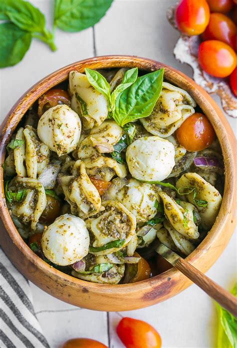 Easy Pesto Tortellini Salad Kathryn S Kitchen