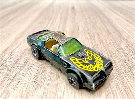 Vintage 1977 Hot Bird Hot Wheels Vintage 1977 Black Firebird Etsy