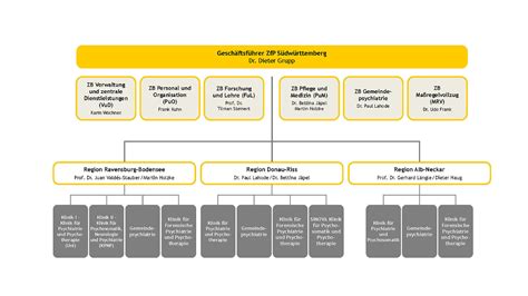 ZfP Südwürttemberg Unternehmen Organisation und Leitung