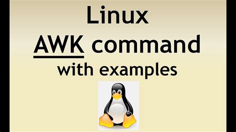 AWK Command In Linux Unix With Examples How To Use AWK Command