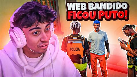 WEB BANDIDO FICA PUT0 DEPOIS DE SER PRES0 PELO JILSU GTA RP