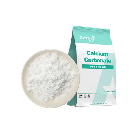 Heavy Calcium Carbonate E Granule Caco Kg Food Grade Ton Price