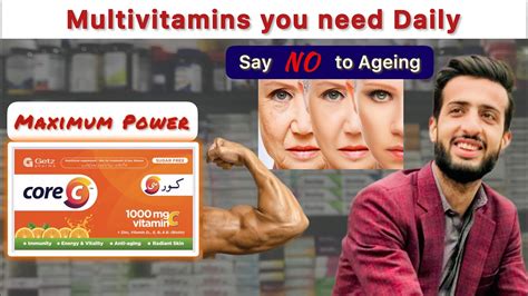 Core C Sachet Vitamin C Multivitamin You Need Anti Ageing Getz