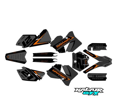 Graphics Kit for KTM Motocross 2-stroke 85 SX 85SX (2006-2012) Crew ...