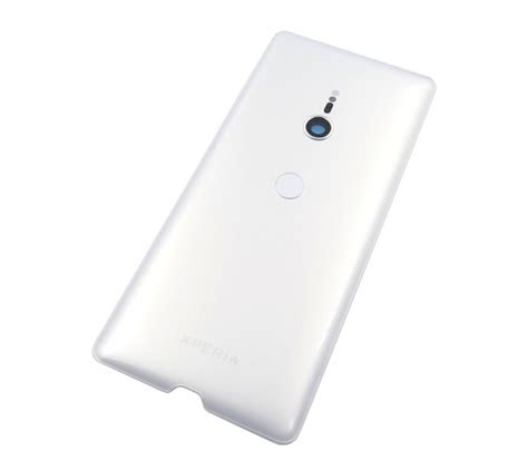 Tapa Trasera Con Cristal Embellecedor Para Sony Xperia XZ3 H8416 Blanco