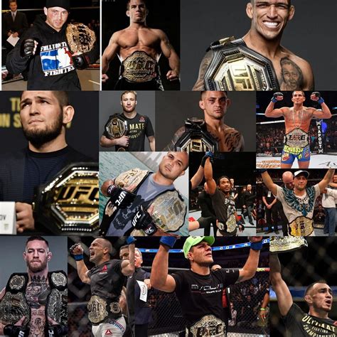 UFC Lightweight Champions : r/ufc