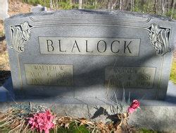 William Walter Blalock 1878 1967 Mémorial Find a Grave