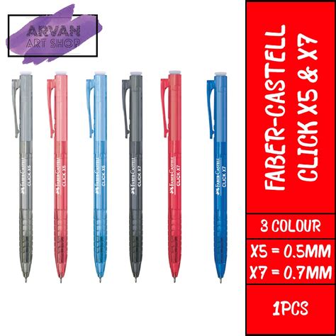 Faber Castell Click X Ball Pen X Mm X Mm Faber Castell