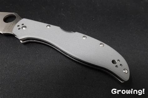 ナイフショップ グローイング！ Spyderco【スパイダルコ】 ストレッチ2 Xl グレー 【cru Wear】【g 10