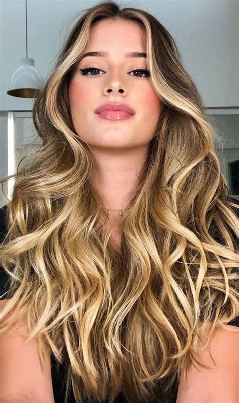 43 Gorgeous Hair Colour Ideas With Blonde Long Hair With Melted