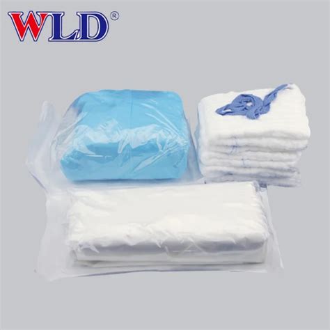 Soft Sterile Pure Cotton Laparotomy Non Woven Medical Gauze Sterile Lap