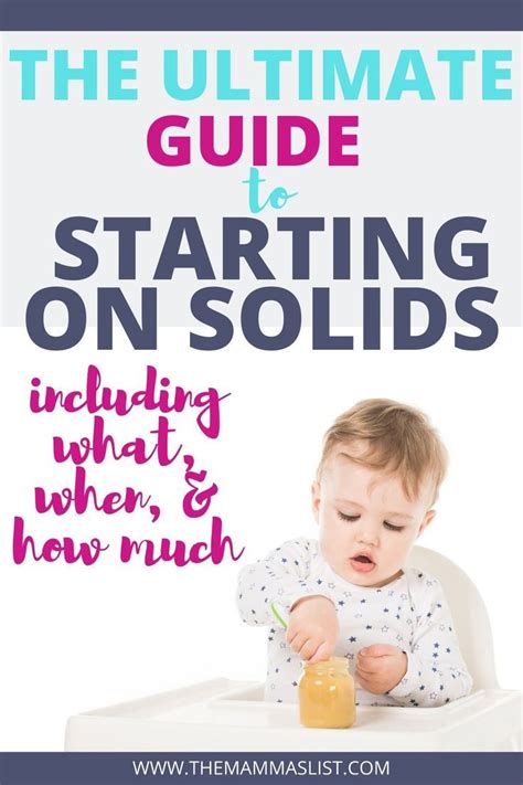 A Comprehensive Guide To Introducing Solids Everything You Ever Wanted