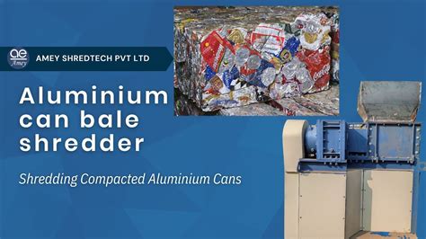 Aluminum Can Shredder Machine Can Scrap Shredder Machine Crushing