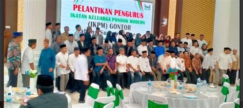 Wakil Walikota Marfendi Dikukuhkan Jadi Ketua Ikpm Gontor Sumbar