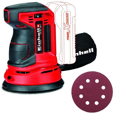 Einhell Te Rs 18 Li Solo Akkukäyttöinen Epäkeskohiomakone