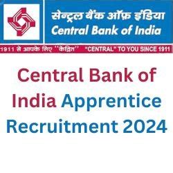 Central Bank Of India Apprentice Recruitment