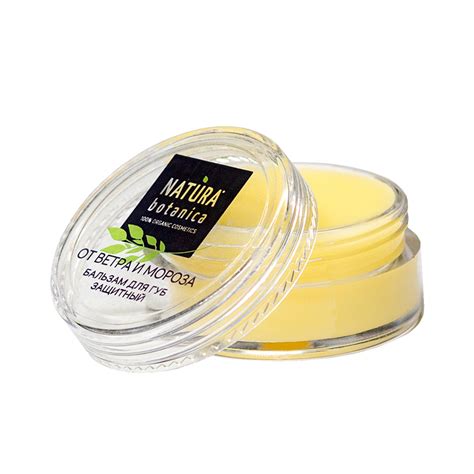 Бальзам для губ Natura Botanica защитный От ветра и мороза 10 г купить ...