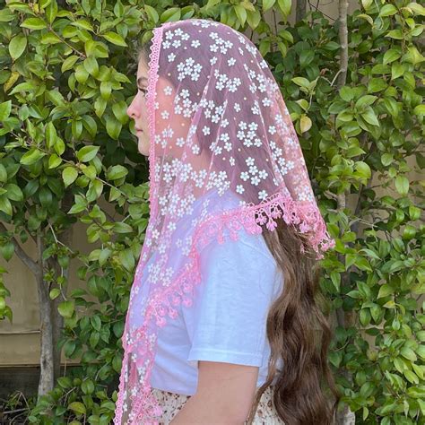 Little Flower Pink Veil - Heavenly Gifts USA