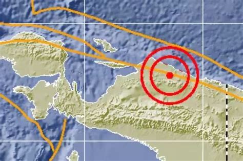 Astaga Ada Gempa M 5 1 Terjadi Di Boven Digoel Papua Bmkg Akibat