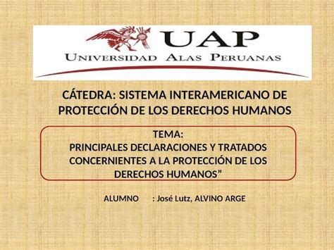 Pptx Tratados Internacionales De Derechos Humanos Dokumentips