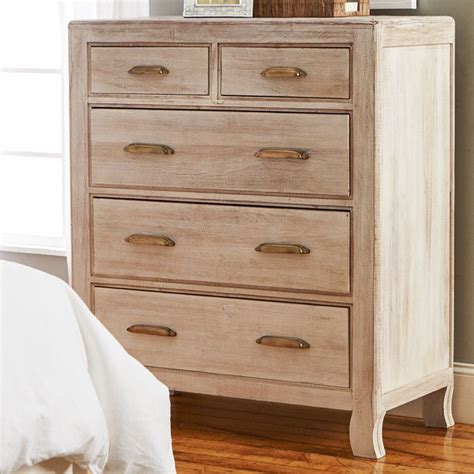 Solid Wood Unfinished 5 Drawer Dresser Warehouse Of Ideas